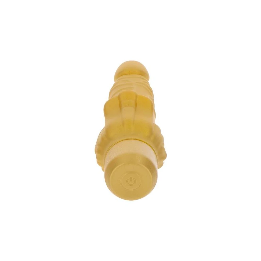 GET REAL - GOLD DICKER STIM VIBRATEUR OR